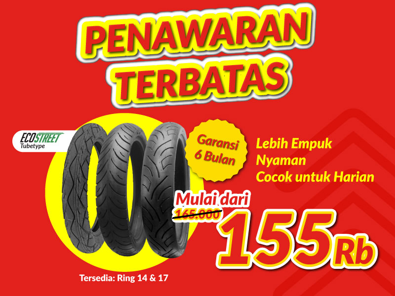 Ban Motor Tubetype Start From Rp 155 Ribu