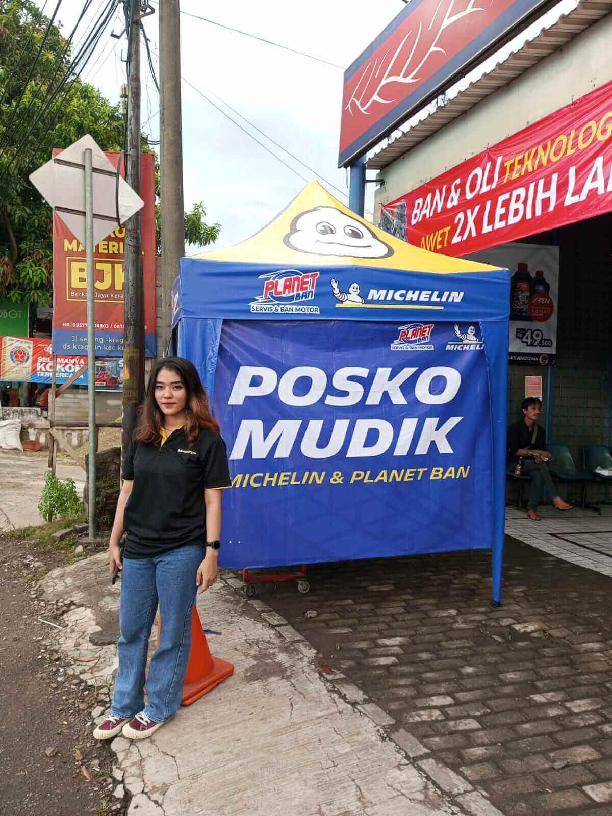 Planet Ban dan Michelin Hadirkan Posko Mudik 2023