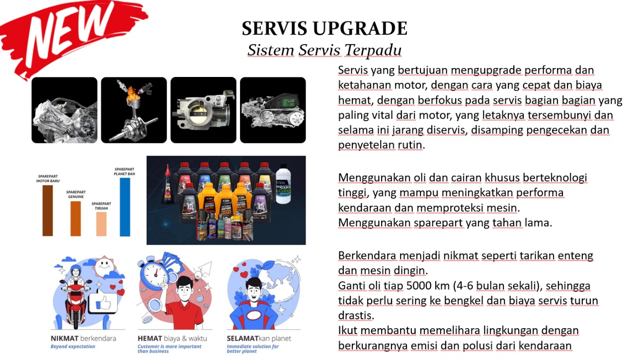 8 Bagian yang Wajib di Cek Saat Servis Motor