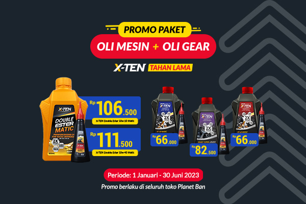 Paket Promo Oli Mesin + Gardan 