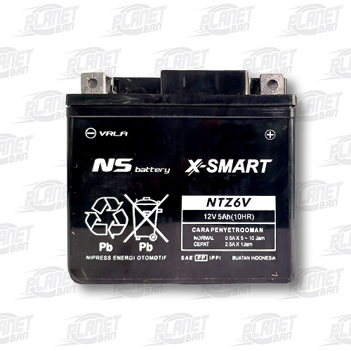 X-SMART ACCU NTZ6V - 5AH 