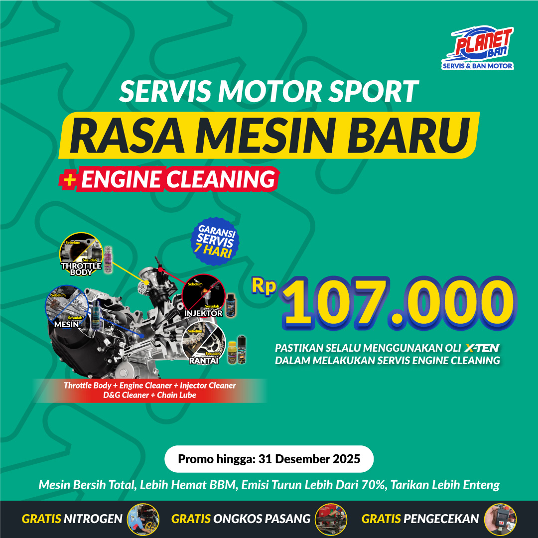 Servis Rasa Mesin Baru Motor Sport