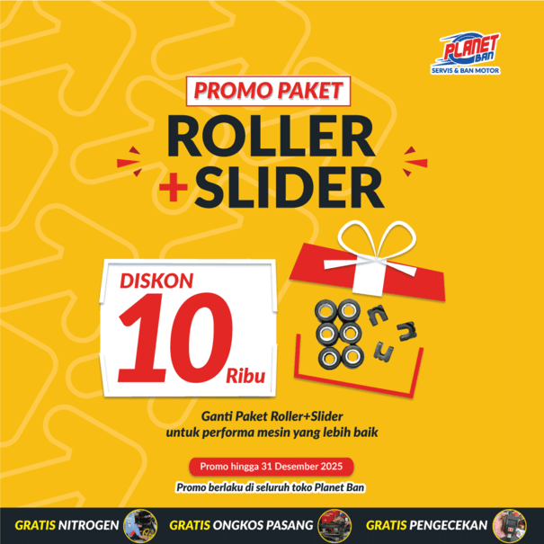 Promo Paket Roller + Slider