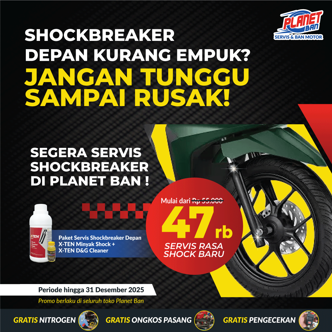 PAKET HEMAT SERVIS SHOCKBREAKER
