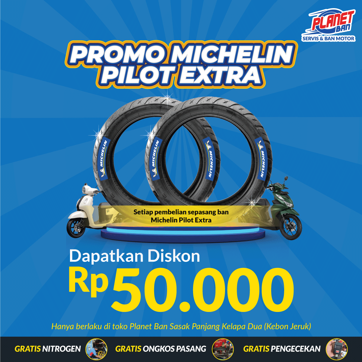 DISKON BAN MICHELIN 