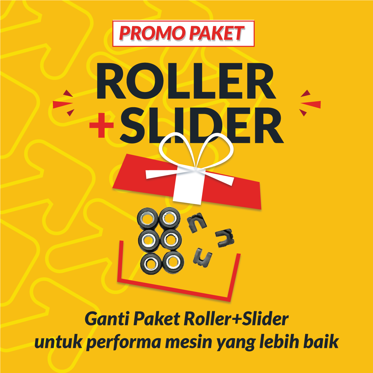 Promo Paket Roller + Slider