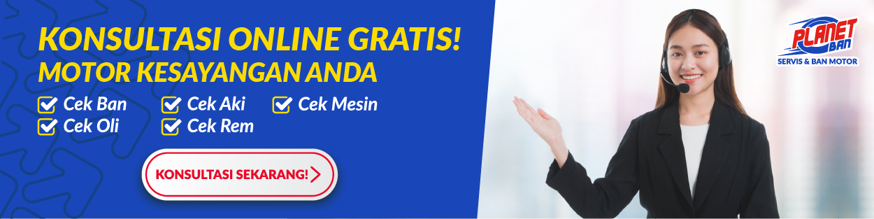 Konsultasi Online Gratis Sepeda Motor di Planet Ban