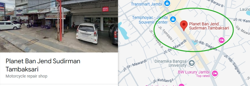 PLANET BAN JEND SUDIRMAN TAMBAK SARI - Jambi