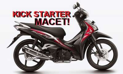 Sepele, Ini Penyebab Engkol Motor Bebek Macet!