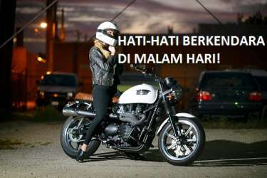 Tips Aman Berkendara di Malam Hari Untuk Bikers Wanita