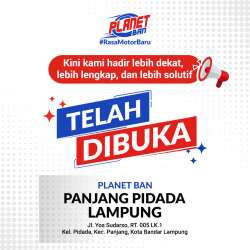 Promo Grand Opening Planet Ban Panjang Pidada Lampung