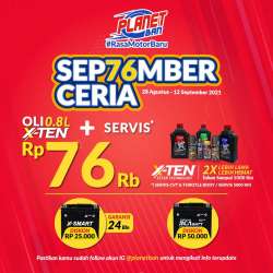 Promo September Ceria! 28 Agustus - 12 September 2021!