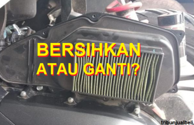Air Filter Motor, Mending Dibersihin Atau Ganti Baru?