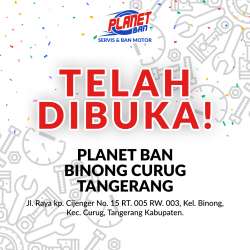 Grand Opening Planet Ban Binong Curug Tangerang