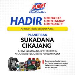 Promo Grand Opening Planet Ban Sukadana Cikajang