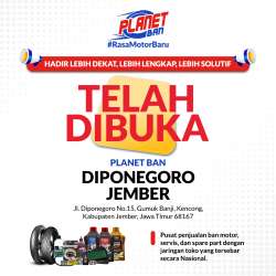 Promo Grand Opening Planet Ban Diponegoro Jember