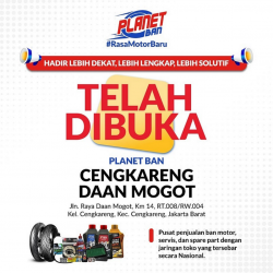 PROMO GRAND OPENING PLANET BAN CENGKARENG DAAN MOGOT