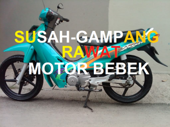 Tips Merawat Motor Bebek Agar Awet