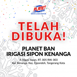 Grand Opening Planet Ban Irigasi Sipon Kenanga