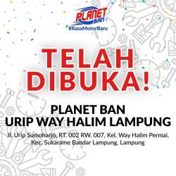 PROMO GRAND OPENING PLANET BAN URIP WAY HALIM LAMPUNG