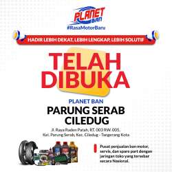 Promo Grand Opening Planet Ban Parung Serab Ciledug