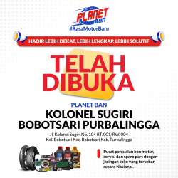 Promo Grand Opening Planet Ban Kolonel Sugiri Bobotsari Purbalingga