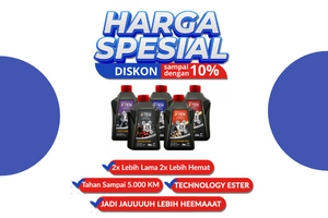 PROMO OKTOBER: HARGA SPESIAL OLI X-TEN, DISKON SAMPAI DENGAN 10%!