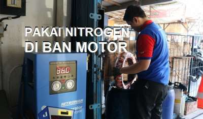 Perbedaan Angin Biasa Dengan Angin Nitrogen Dan Kelebihan Nitrogen Untuk Ban Motor