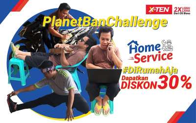 #PlanetBanChallenge: Di Rumah Aja, Dapat Diskon 30%!