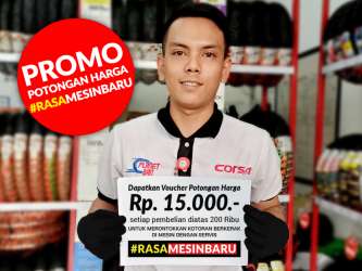 Promo Tahun Baru, Motor #RASAMESINBARU!