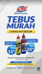 Tebus Murah Cairan Anti-Bocor, Lebih Murah Khusus Bulan April!