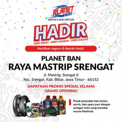 Promo Grand Opening Planet Ban Raya Mastrip Srengat