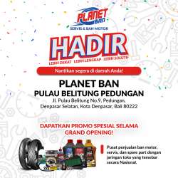 Promo Grand Opening Planet Ban Pulau Belitung Pedungan