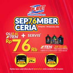 Promo September Ceria! 28 Agustus - 30 September 2021!