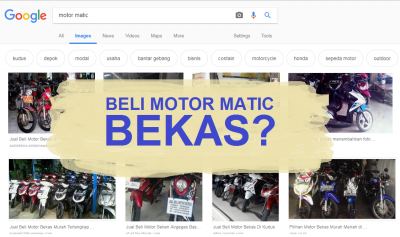 Teliti Dulu Sebelum Membeli Motor Matic Bekas