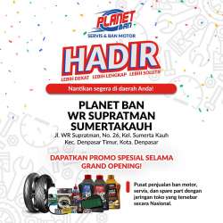 Promo Grand Opening Planet Ban WR Supratman Sumertakauh